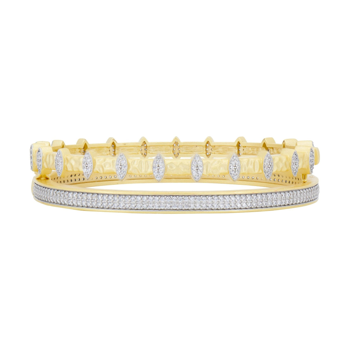 Petals in Bloom 2-Stack Bracelets - FREIDA ROTHMAN