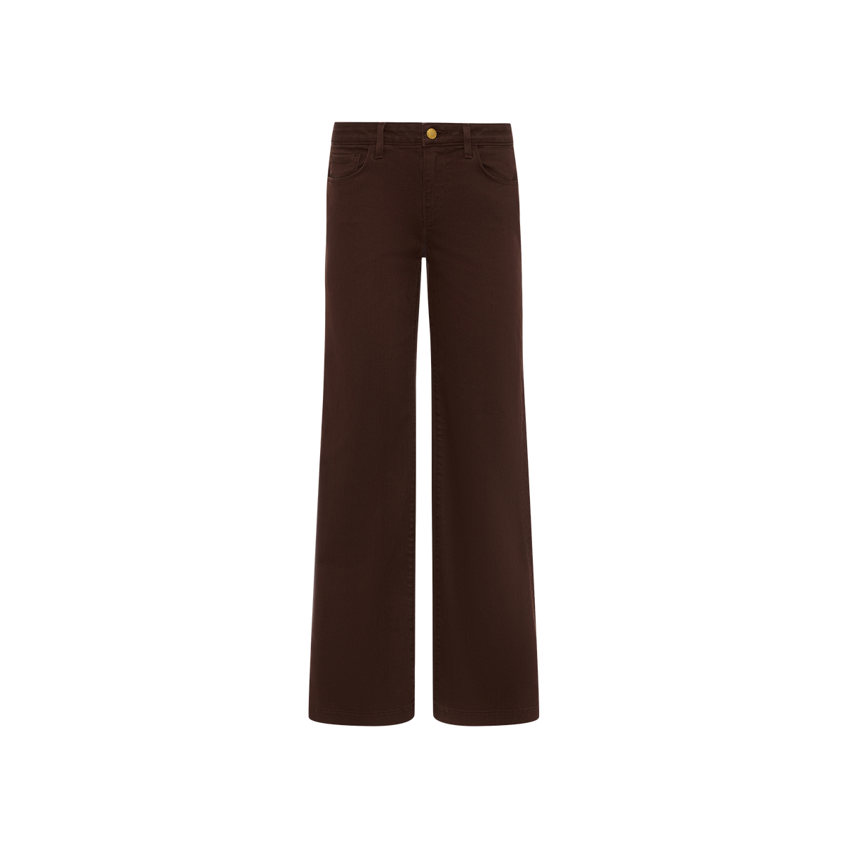 Joanne L/R Wide Leg Jean Brown