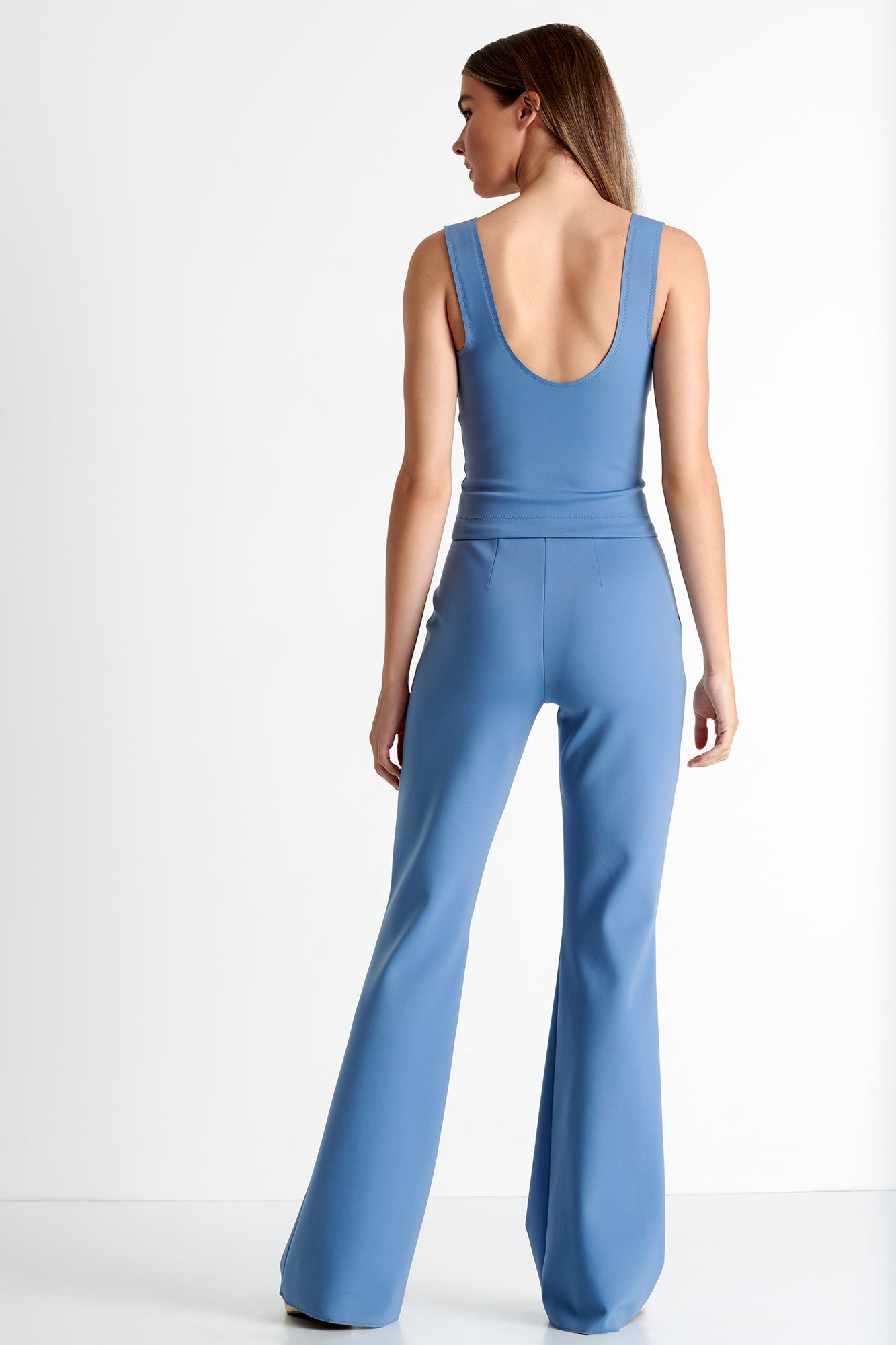 52227-53-520 - Flared Pants 02 / 520 Polaris / 75% POLYAMIDE, 25% ELASTANE