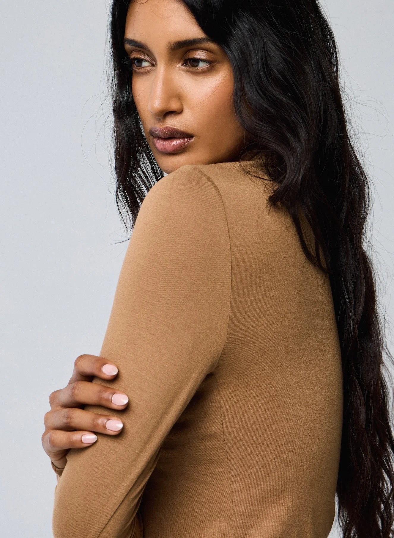 Soft Touch Long Sleeve Crewneck T-Shirt - CREW L/S - Majestic Filatures North America