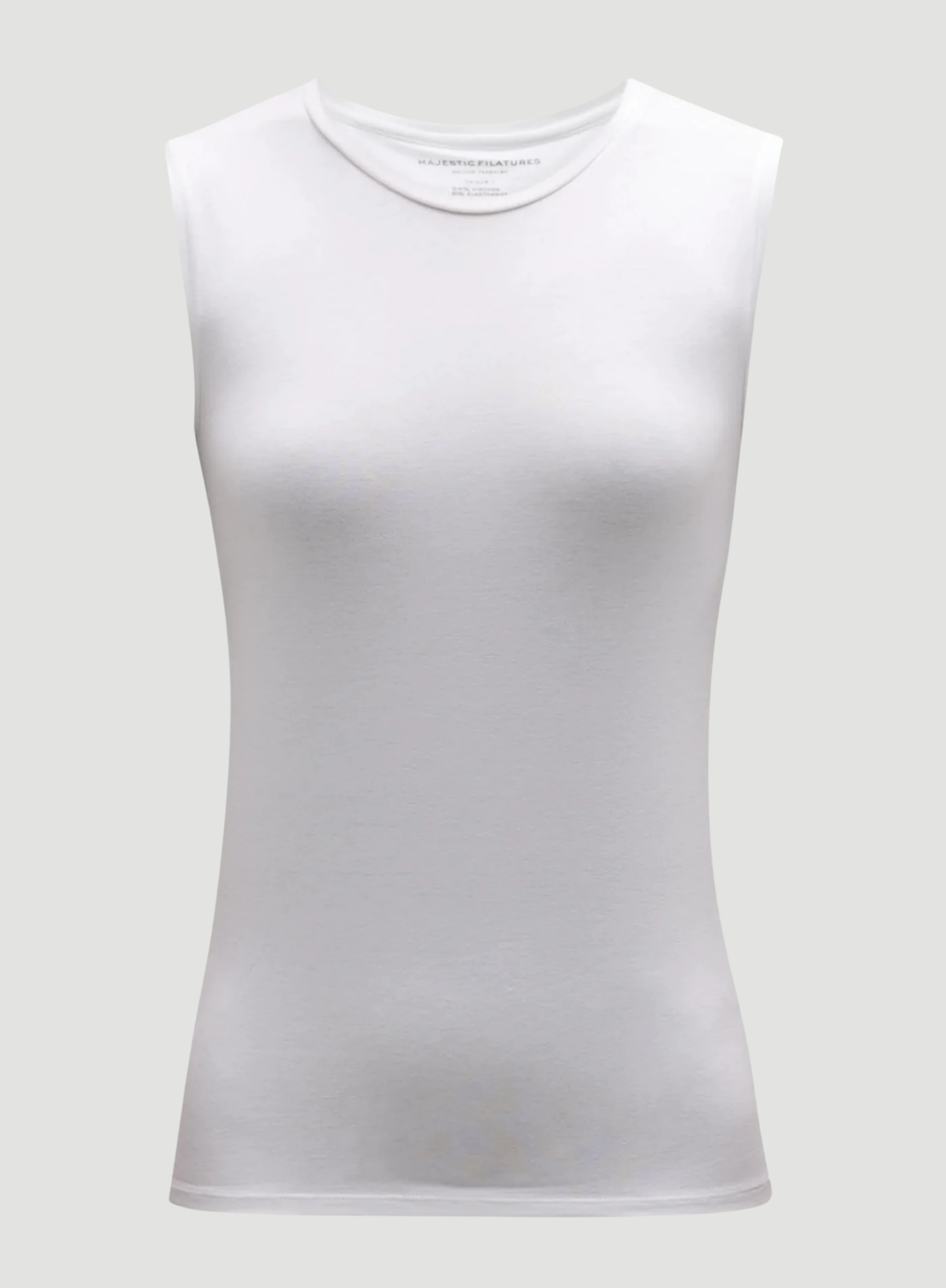Soft Touch Crewneck Tank - TANK - Majestic Filatures North America