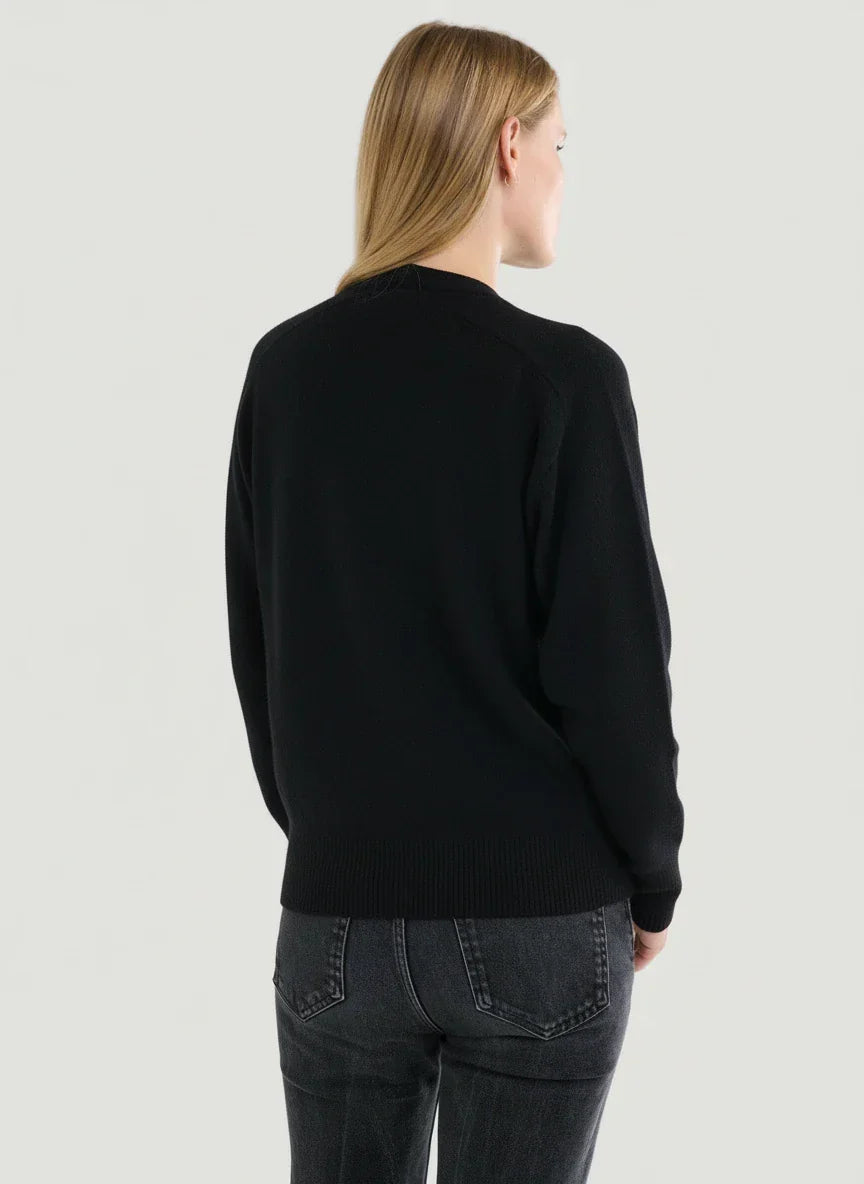 Cashmere V-Neck Cardigan - CARDIGAN - Majestic Filatures North America