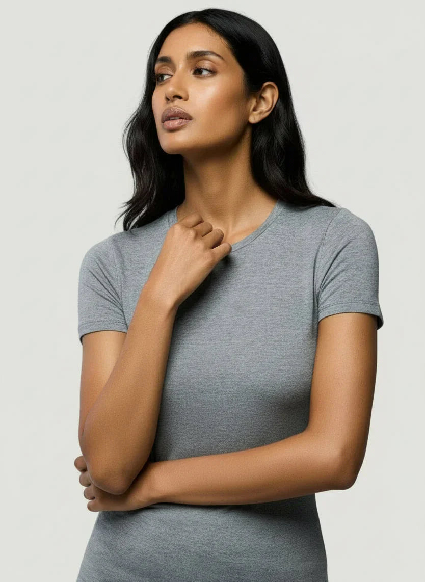 Soft Touch Short Sleeve Crewneck T-Shirt - CREW S/S - Majestic Filatures North America