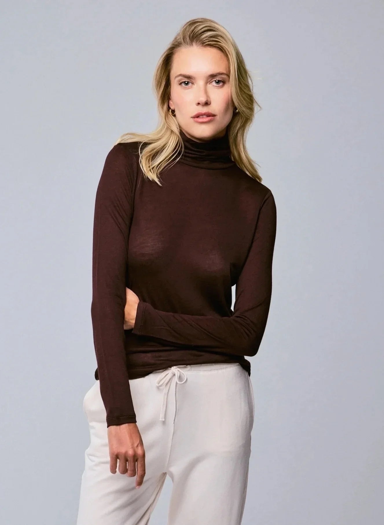 Soft Touch Long Sleeve Turtleneck - TURTLENECK L/S - Majestic Filatures North America