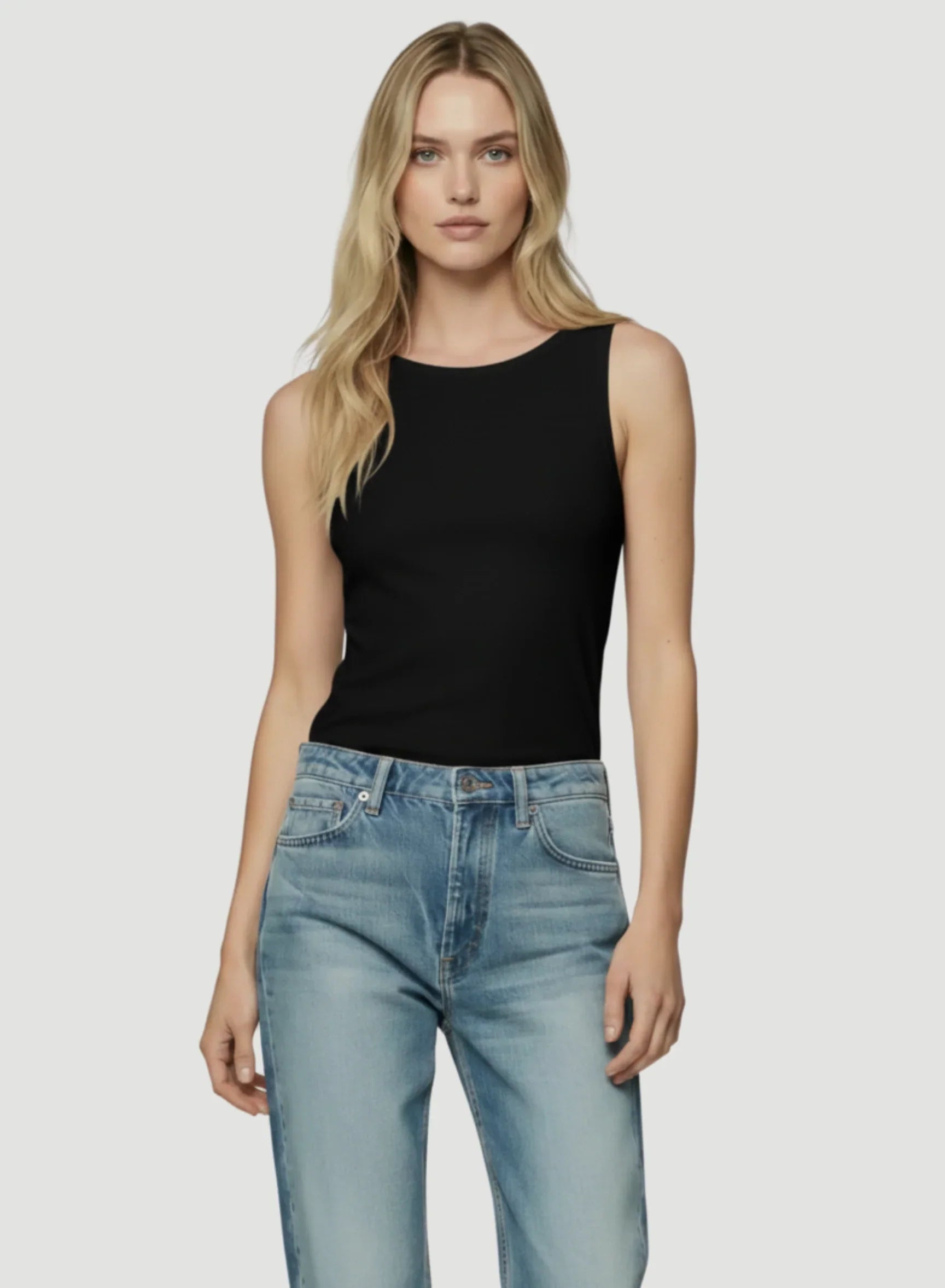 Soft Touch Merrow Edge Crewneck Tank - TANK - Majestic Filatures North America