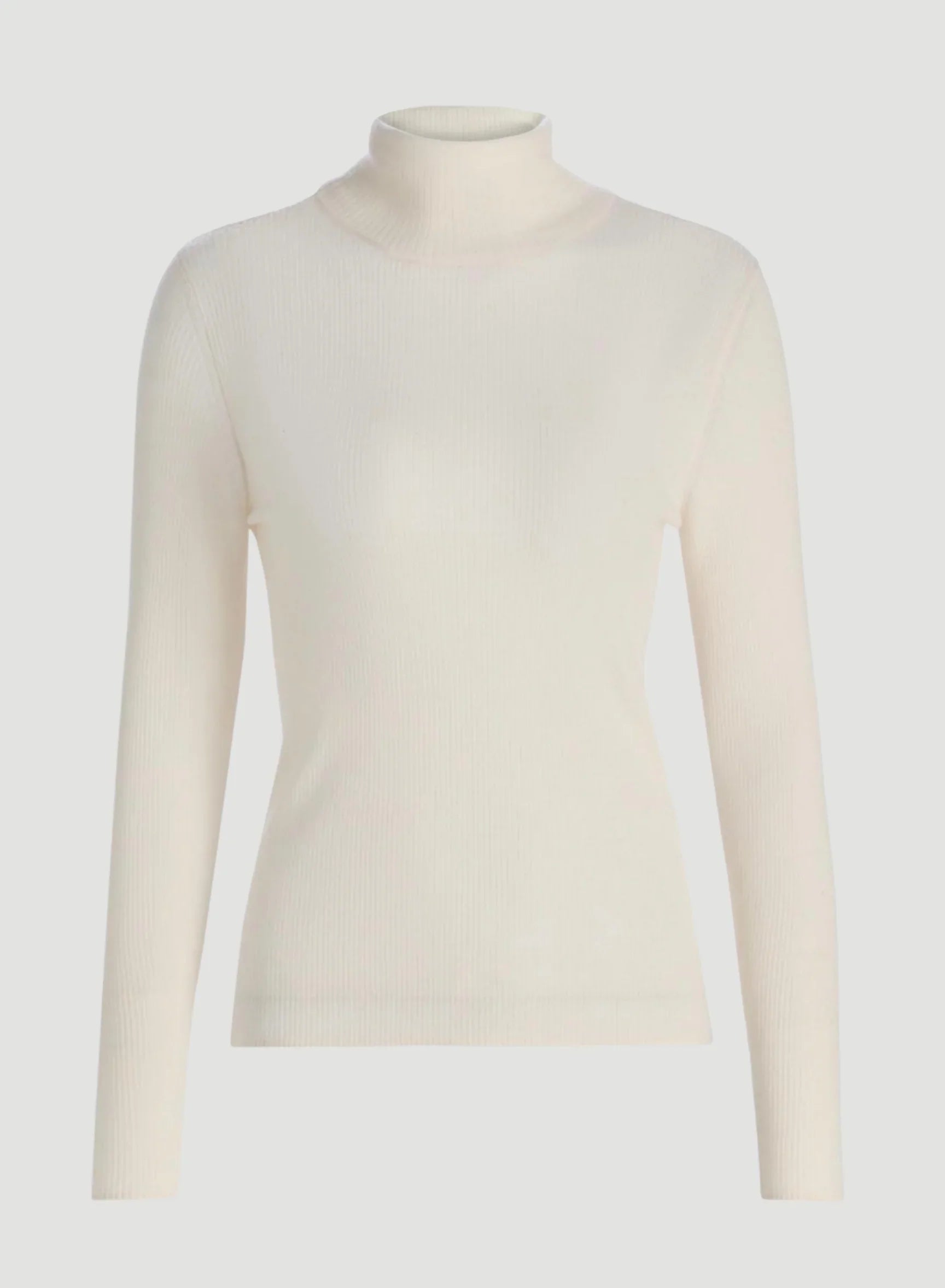 Cashmere Micro Rib Long Sleeve Turtleneck - TURTLENECK L/S - Majestic Filatures North America