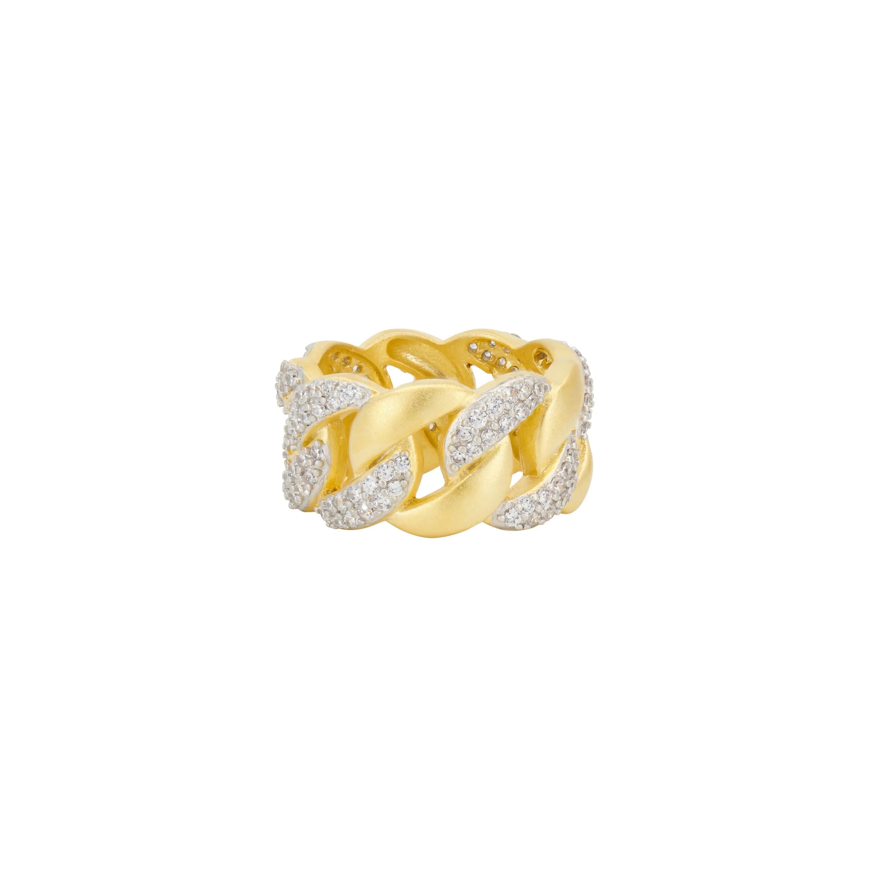 Pavé Chain Link Ring Armor of Hope RING