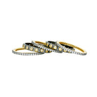 Two Tone 5-Stack Ring Signature RING