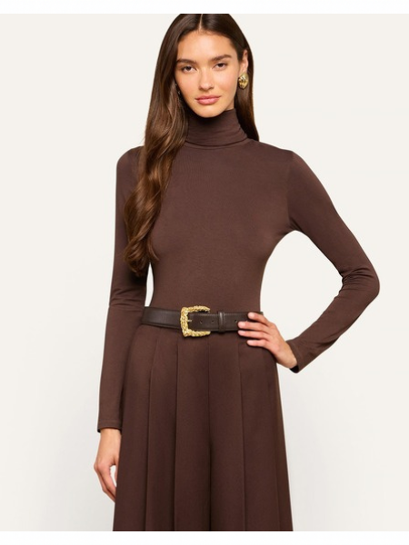 Lani Turtleneck Dark Java