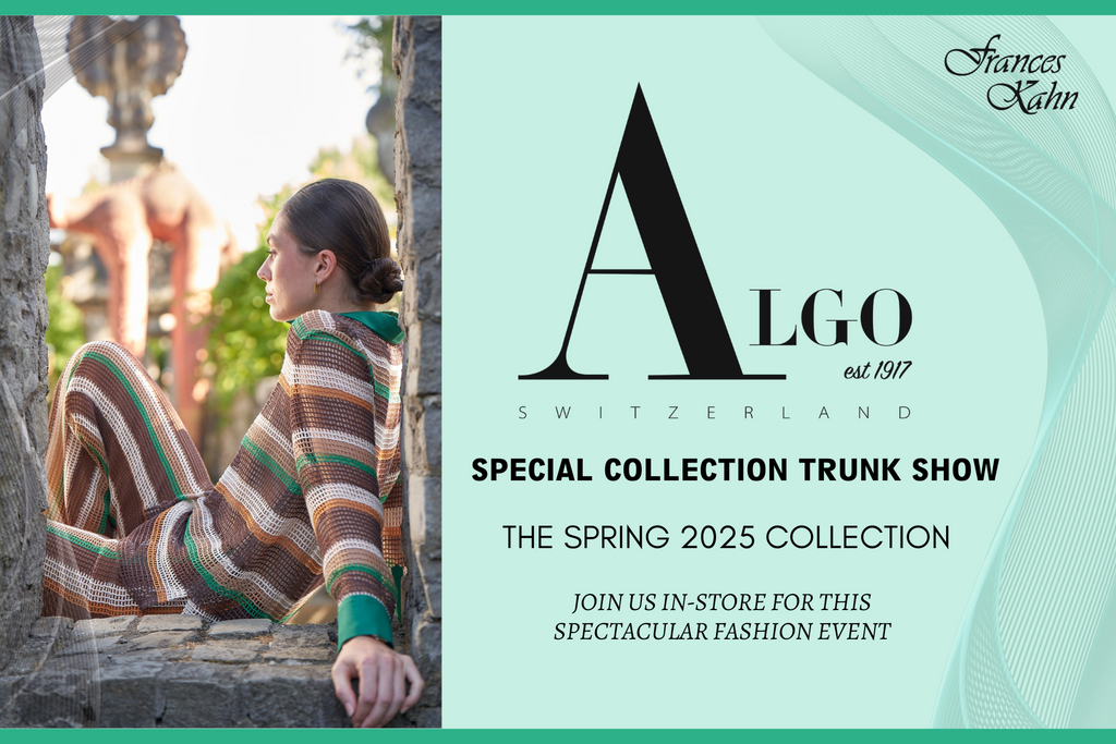 ALGO Switzerland Trunk Show - Spring 2025