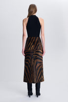 Tobiana Midi Skirt Zebra