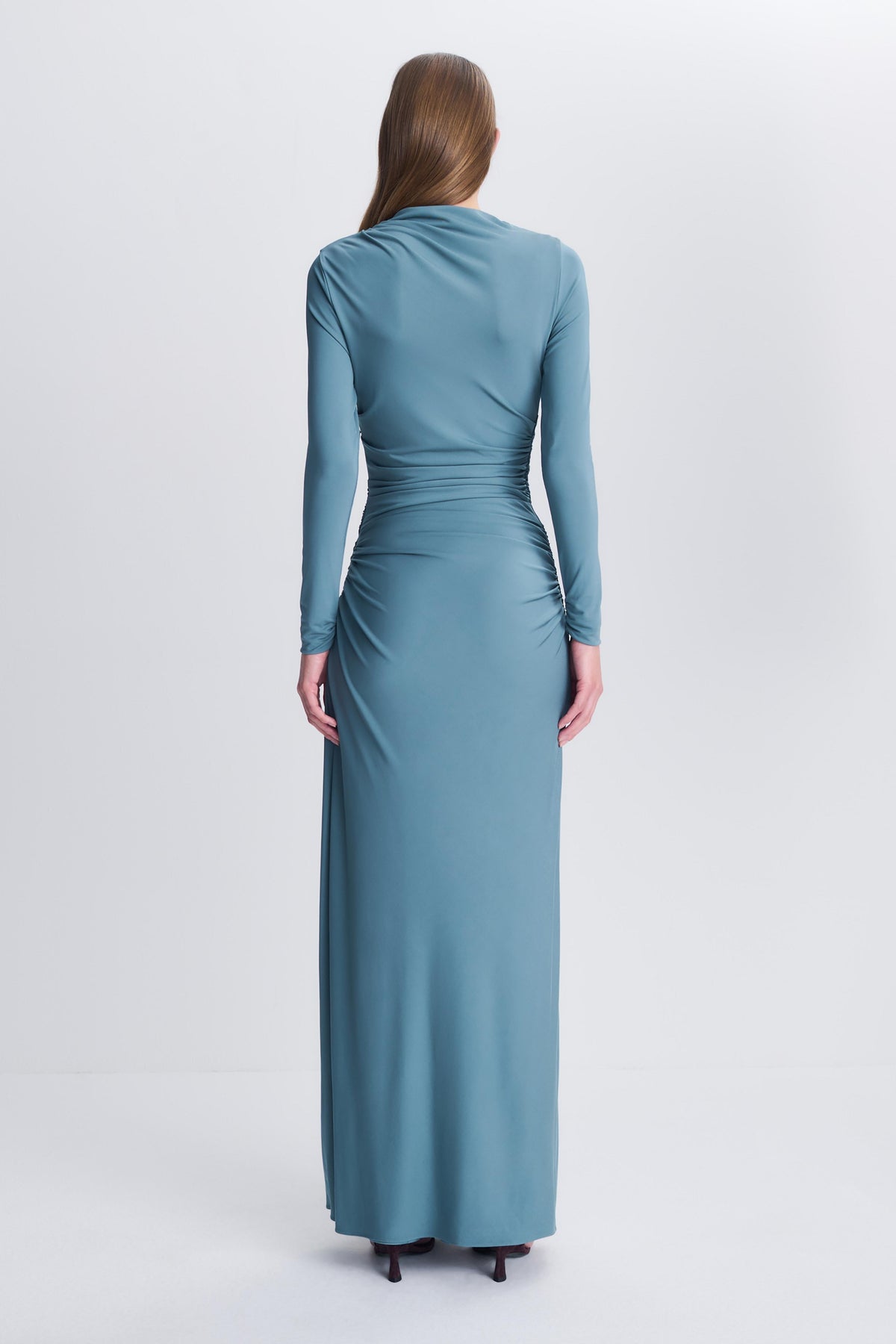 Eleanora L/S Gown Storm