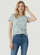 Deluxe Cotton Watercolor Novelty Semi Relaxed Crewneck T-Shirt - CREW S/S - Majestic Filatures North America