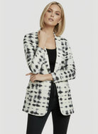 Linen Space Dye Open Cardigan Jacket - BLAZER - Majestic Filatures North America