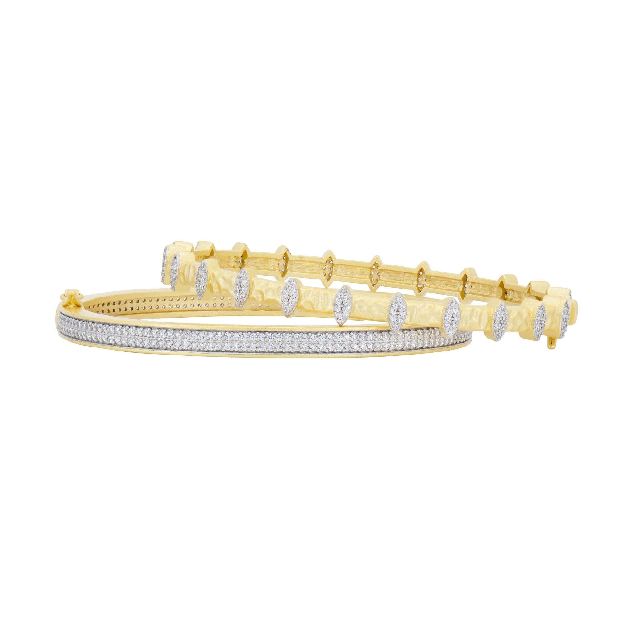Petals in Bloom 2-Stack Bracelets - FREIDA ROTHMAN