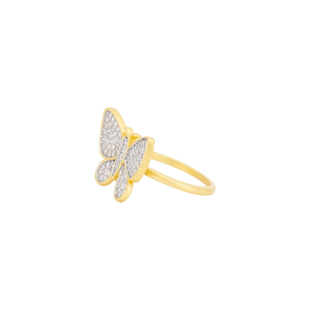 Butterflies in Bloom Cocktail Ring - FREIDA ROTHMAN