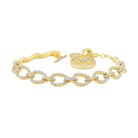 Butterflies in Bloom Dewdrop Chain Link Bracelet - FREIDA ROTHMAN