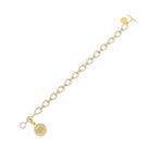 Butterflies in Bloom Dewdrop Chain Link Bracelet - FREIDA ROTHMAN