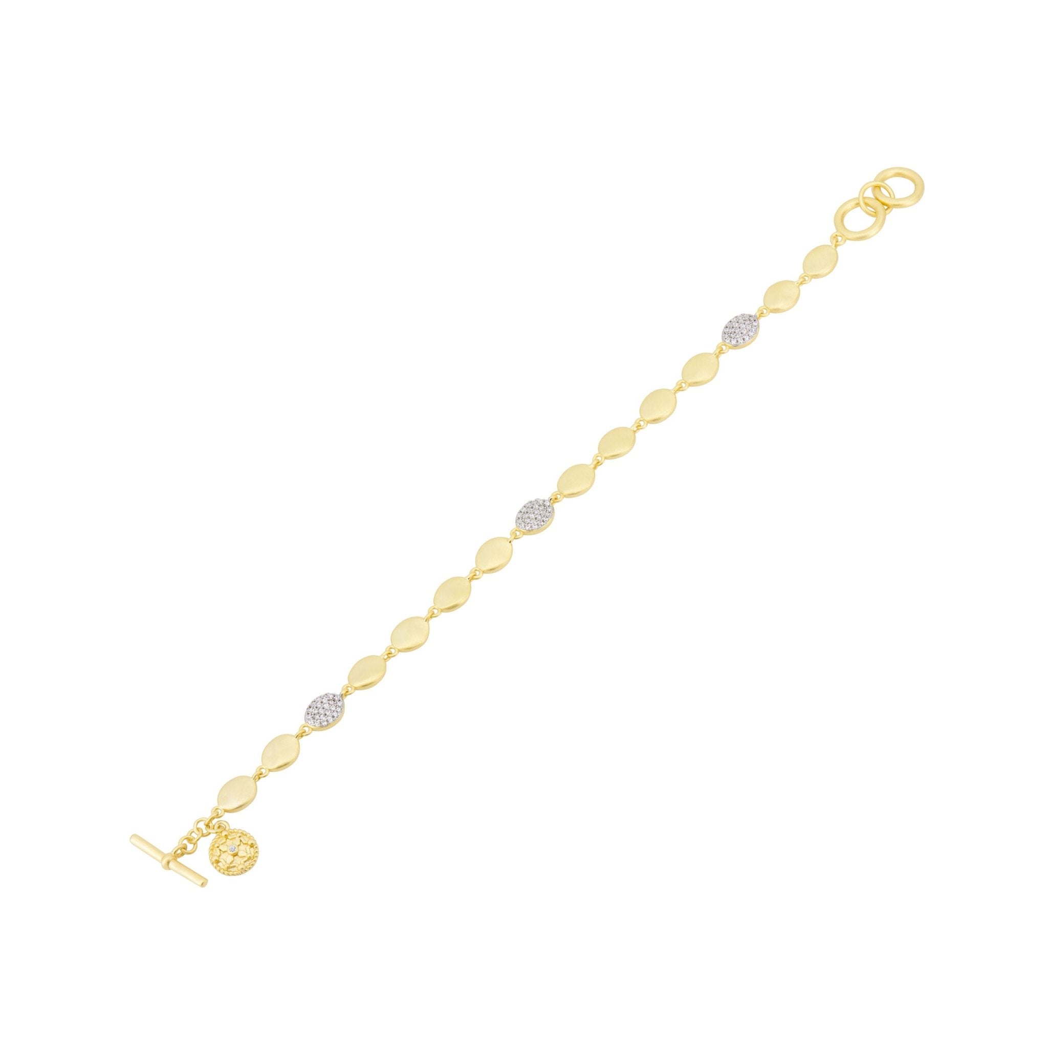 Petals in Bloom Chain Link Bracelet - FREIDA ROTHMAN