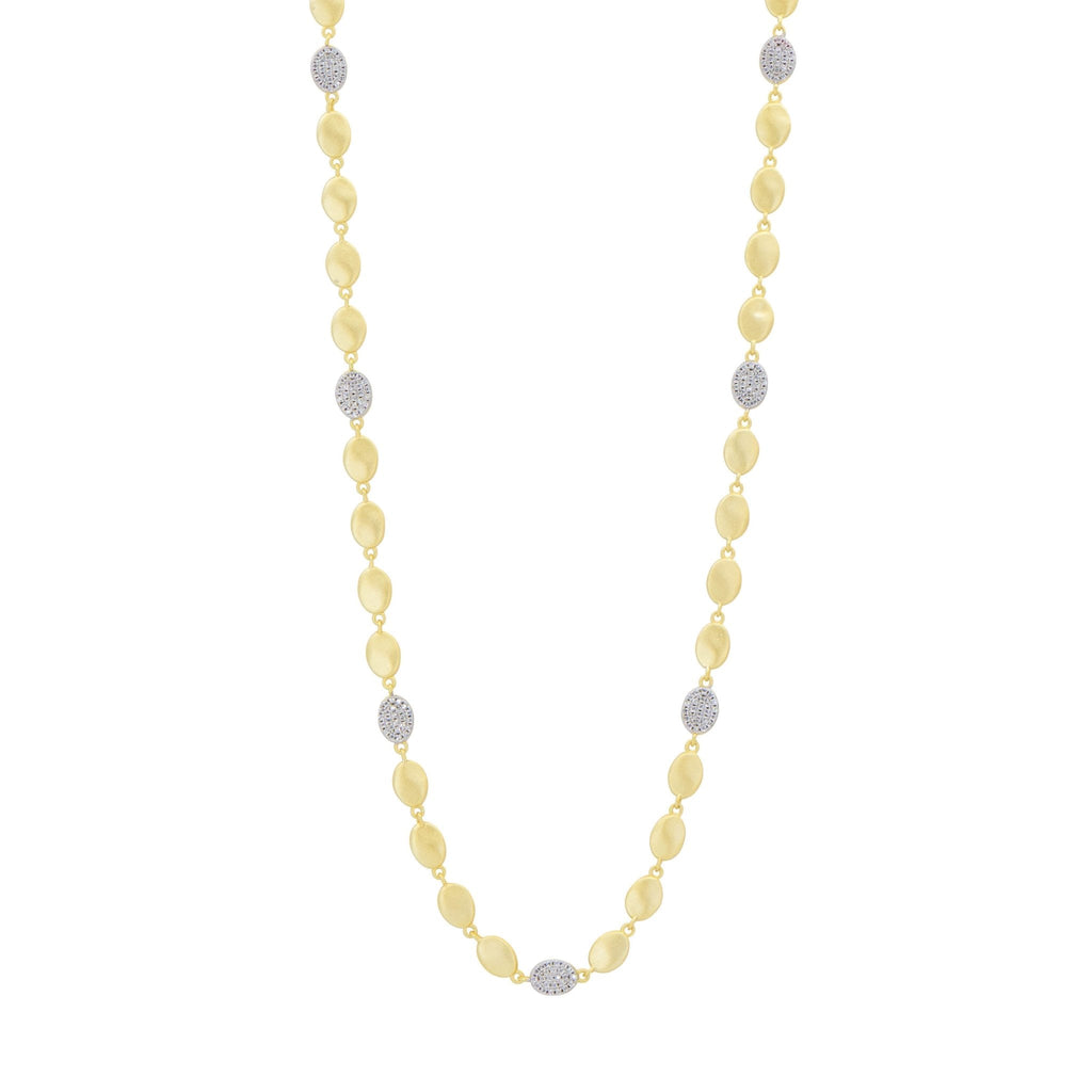 Petals in Bloom Dewdrop Station Necklace - FREIDA ROTHMAN