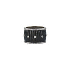 Industrial Finish Ribbed Metro Cigar Band - FREIDA ROTHMAN