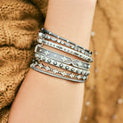 Clover Station Hinge Bangle - FREIDA ROTHMAN
