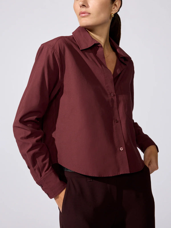 The Everyday Cropped Shirt Barlo