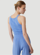 Stretch Organic Cotton Metallic Tank - CARDIGAN - Majestic Filatures North America