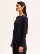 Ultra Sculpting Jersey Long Sleeve Crewneck - CREW L/S - Majestic Filatures North America