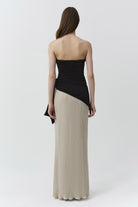 Laia Bustier Maxi Dress Black Multi