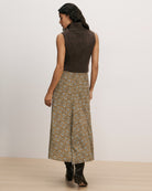 Veronica Beard Limani Floral Midi Skirt