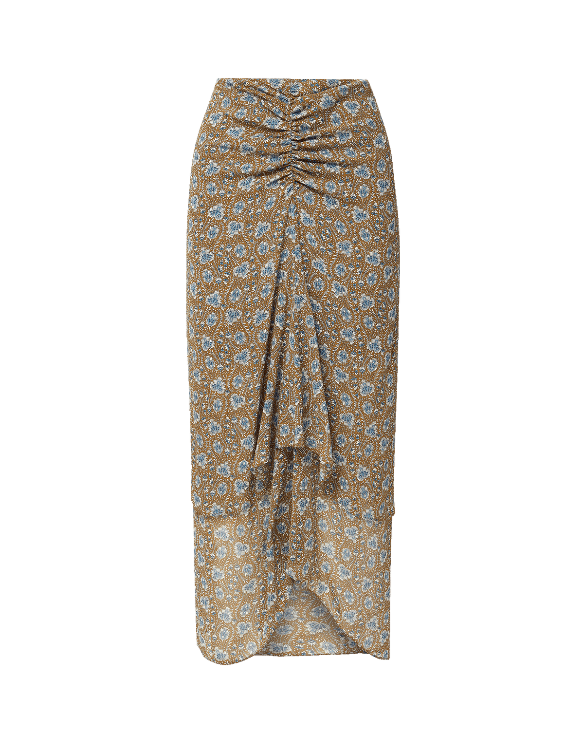 Veronica Beard Limani Floral Midi Skirt