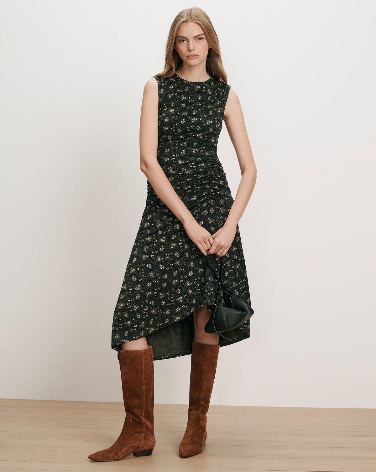 Veronica Beard Theodora Sleeveless Midi Dress