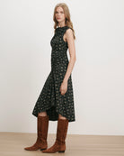 Veronica Beard Theodora Sleeveless Midi Dress