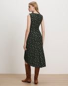 Veronica Beard Theodora Sleeveless Midi Dress