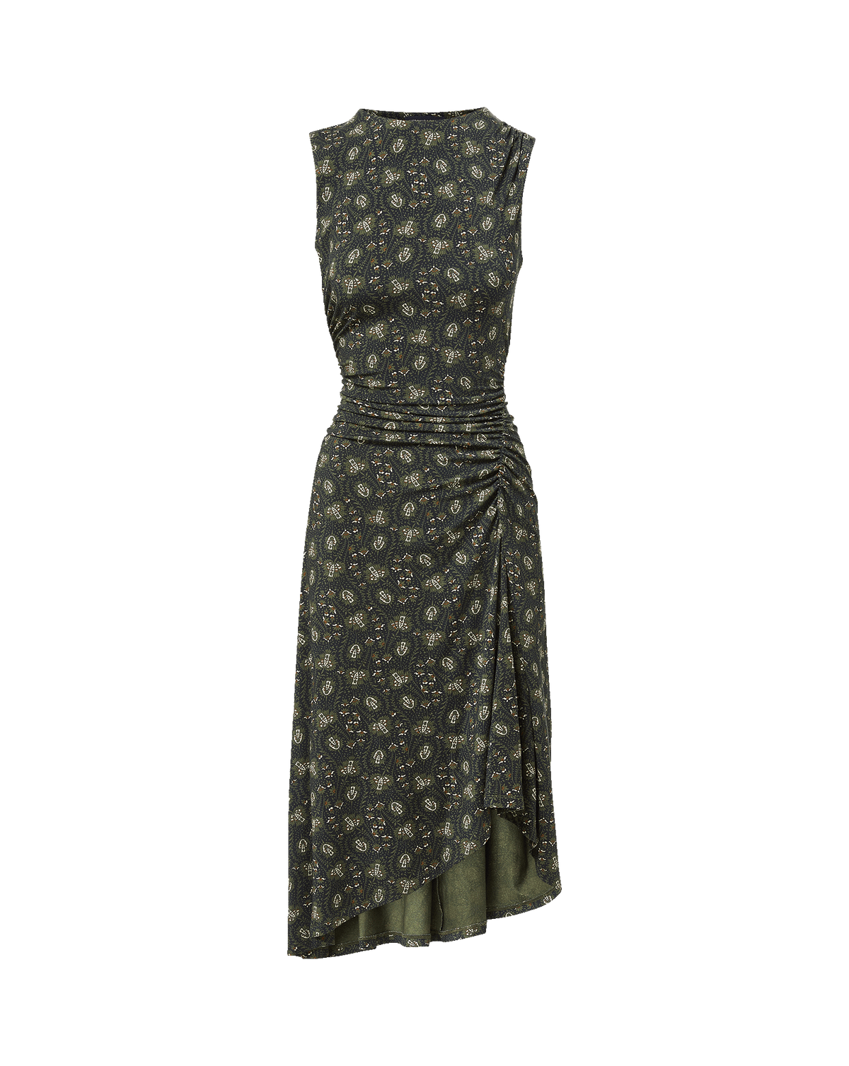 Veronica Beard Theodora Sleeveless Midi Dress