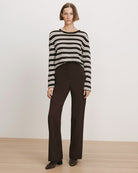 Veronica Beard Carys Straight-Leg Pant
