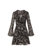 Veronica Beard Adrienne Silk Mini Dress