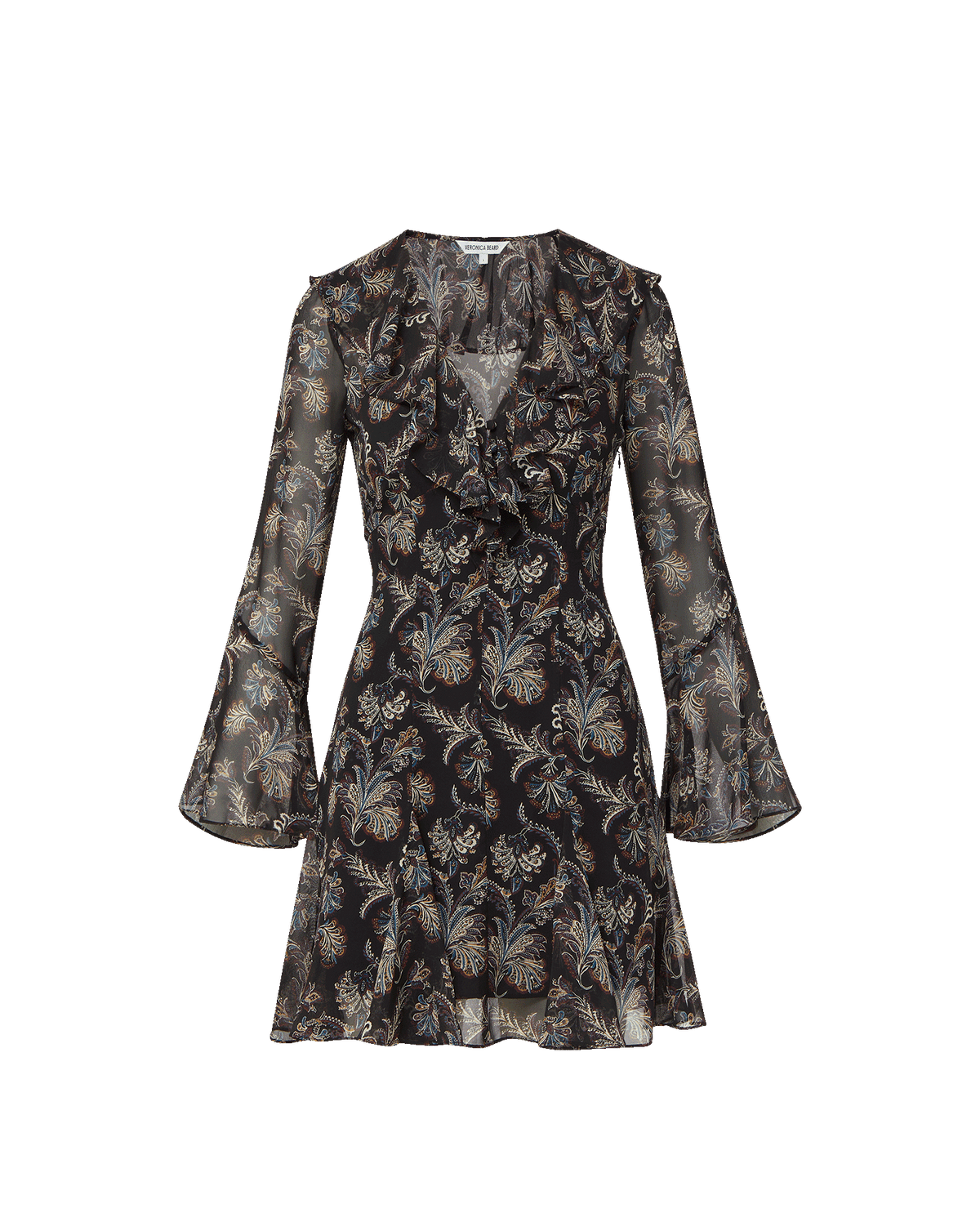 Veronica Beard Adrienne Silk Mini Dress