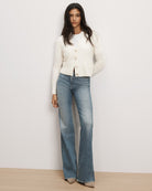 Veronica Beard Solene Brushed Cashmere Cardigan