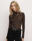 Veronica Beard Wyeth Turtleneck Top