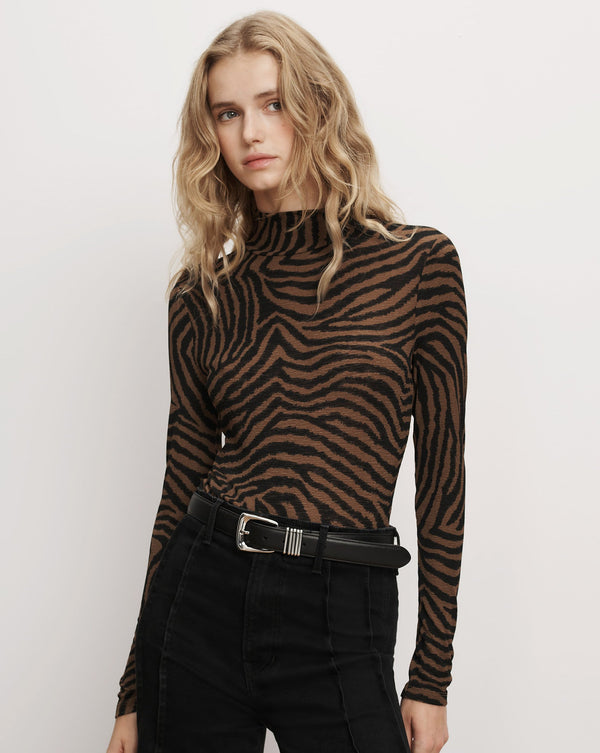 Veronica Beard Wyeth Turtleneck Top
