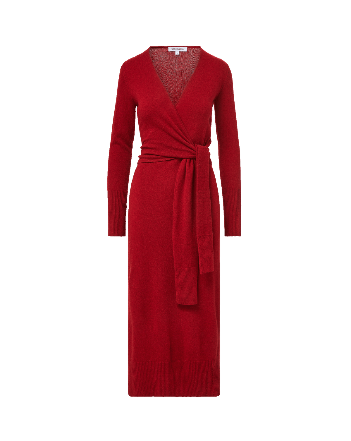 Veronica Beard Salomez Wrap Midi Dress