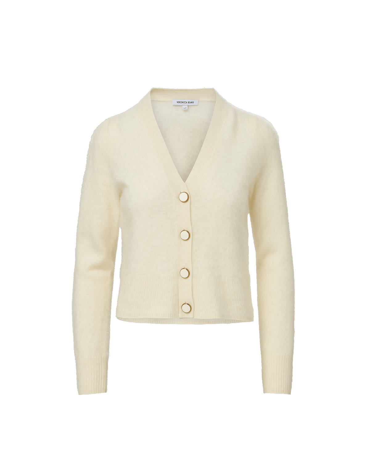 Veronica Beard Solene Brushed Cashmere Cardigan
