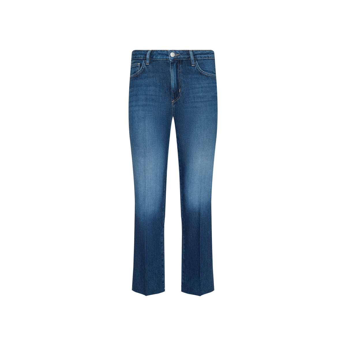 L'Agence Wanda Cropped Wide-Leg Jean