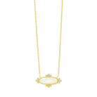 Amazonian Allure Mother of Pearl Pendant Necklace - FREIDA ROTHMAN