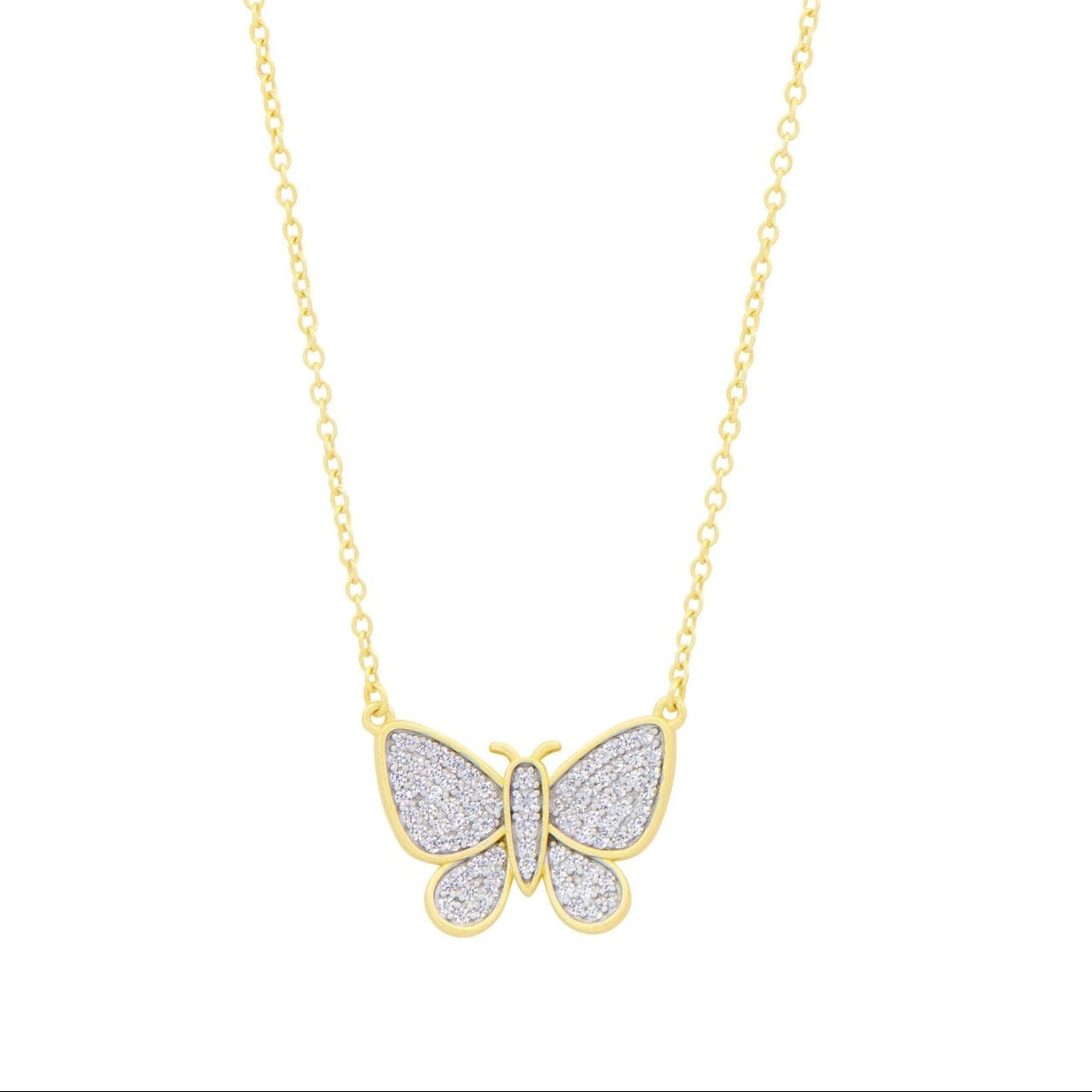 Butterflies in Bloom Pendant Necklace - FREIDA ROTHMAN