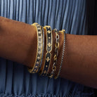  Alternating Chain Link Bracelet Signature BRACELET