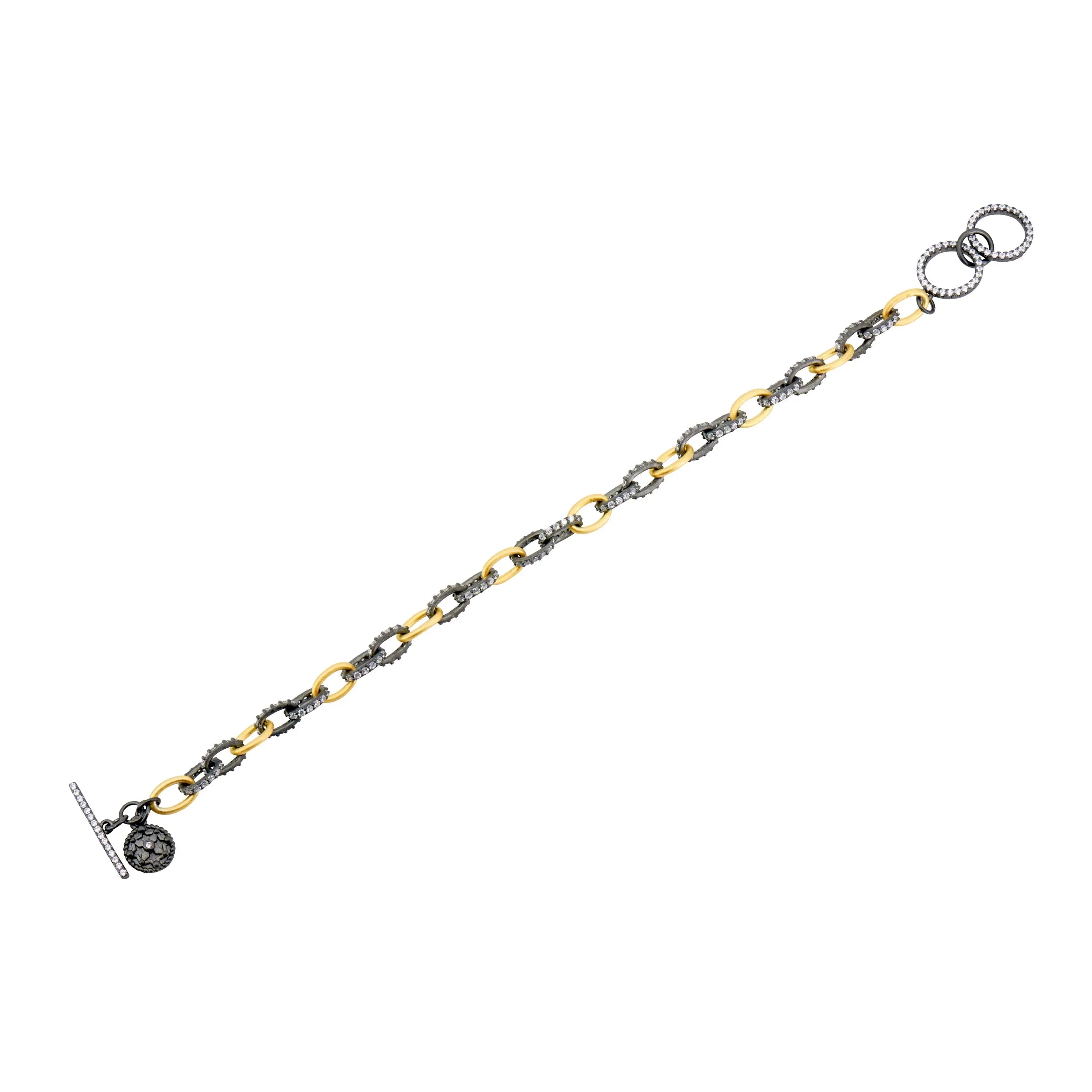  Alternating Chain Link Bracelet Signature BRACELET