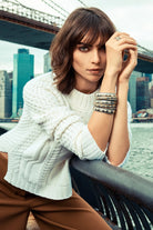  OH SO GORGEOUS Wide Hinge Bangle Signature BRACELET